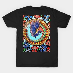 Bird Tattoo tag Graffiti T-Shirt